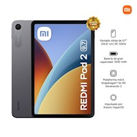 Tablet Xiaomi 9.7" 4GB 128GB PAD2GRAY9 Gris